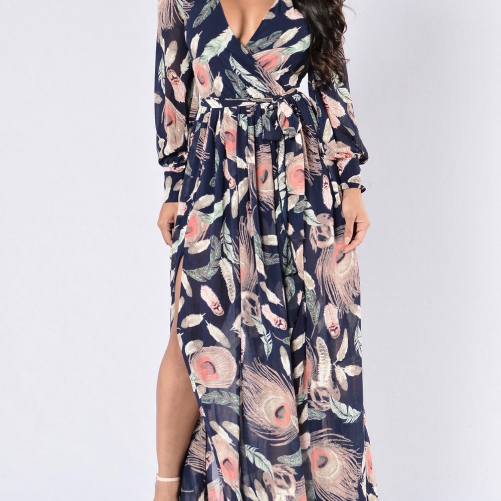 Medium Navy Brunch Dress
